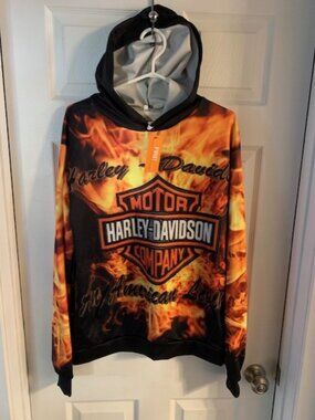 (NEW) HARLEY-DAVIDSON MENS HOODIE